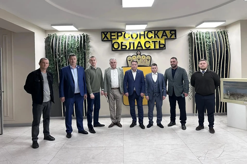 Представителей Самарской области встретили в Геническом округе как добрых друзей Фото: минпромторг ХО