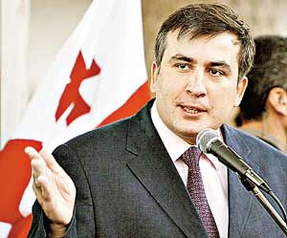 Михаил Саакашвили: осмелел перед вылетом за океан.