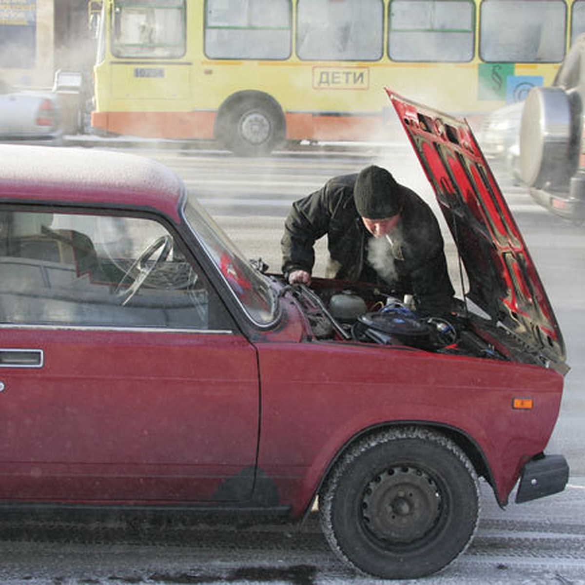 Морозы в Уфе: На улице -28°С, в подъезде +5°С! - KP.RU