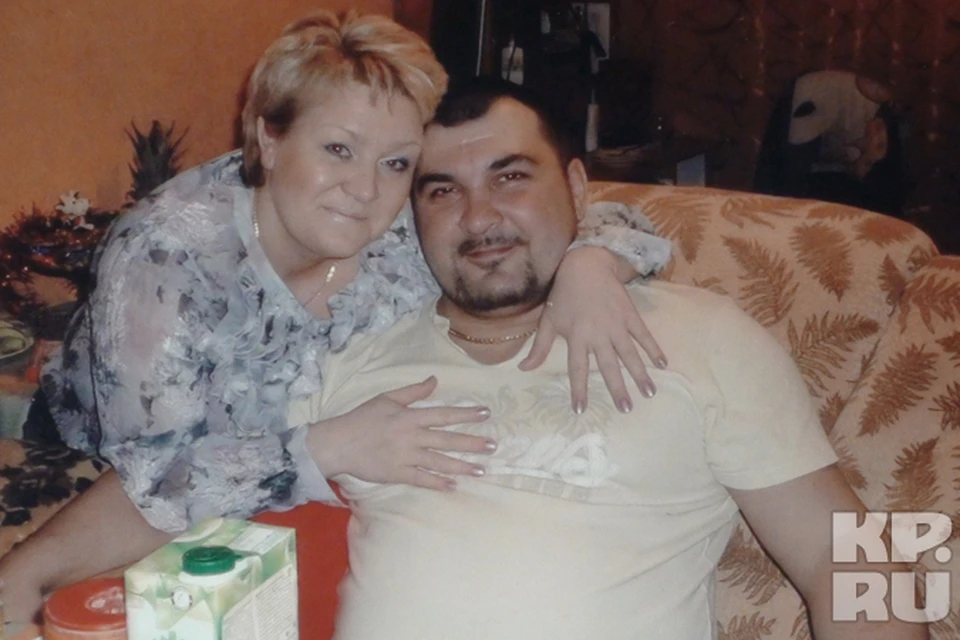 Самойлов с женой.