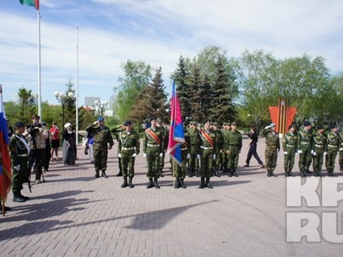 Знаменная группа президентского полка