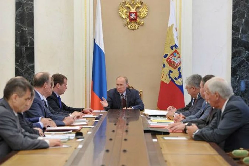 Владимир Путин провел заседание Совета безопасности.