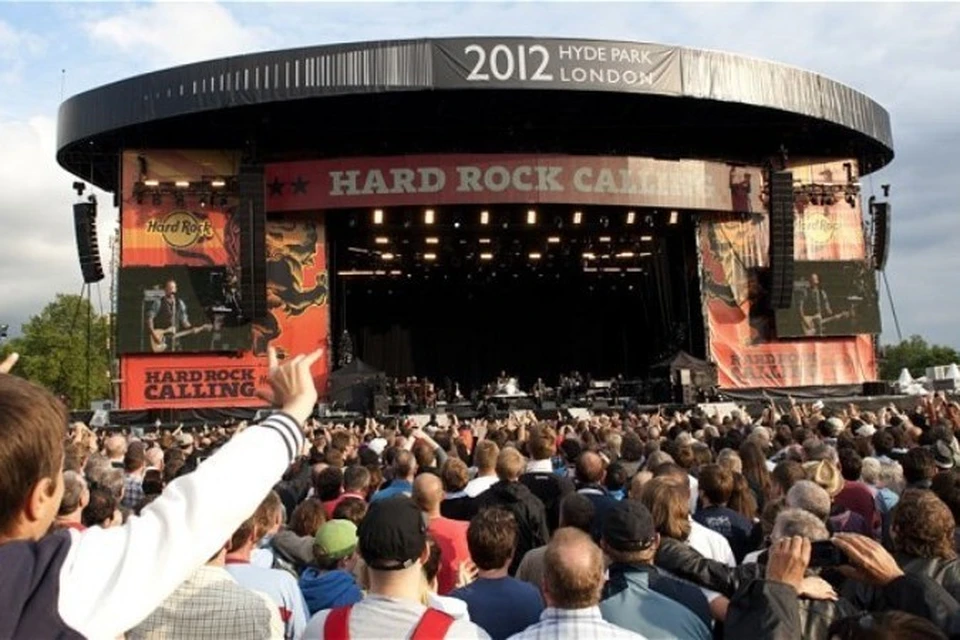 Звездам отключили звук на фестивале Hard Rock Calling в Гайд-Парке Лондона