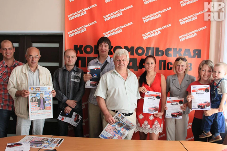 Победители конкурса "Мой конь железный" вновь собрались в пресс-центре КП