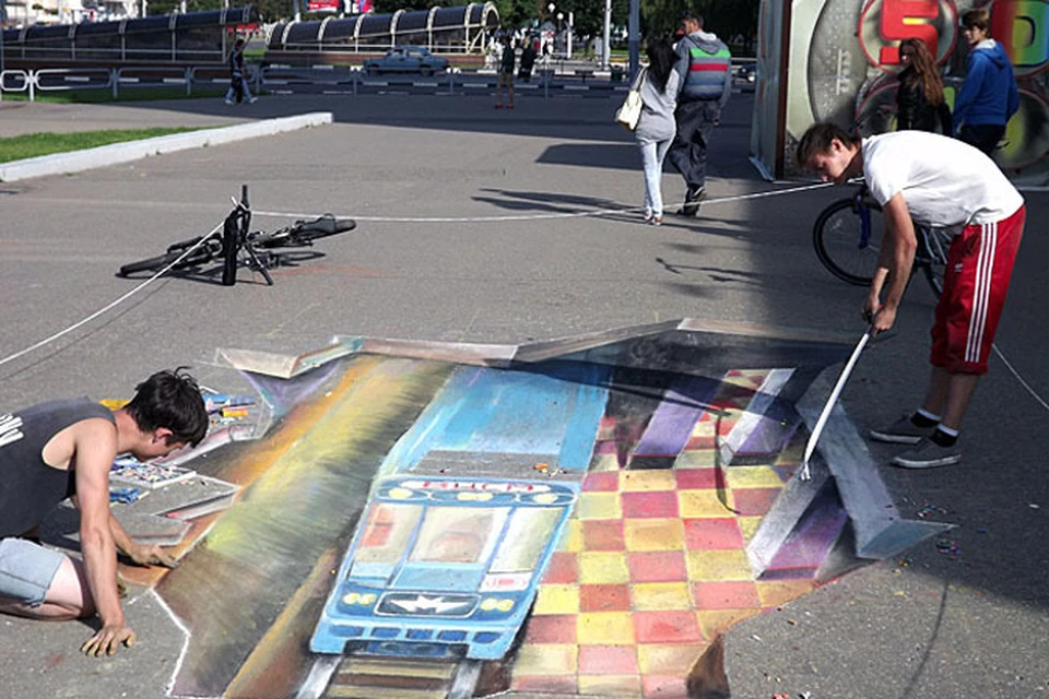 Такие 3D картинки в скором времени могут появиться и в Минске.