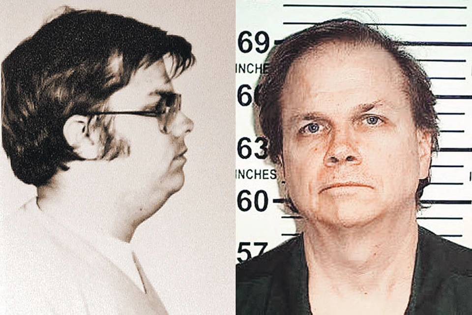Между этими фотографиями - промежуток в 22 года. И все эти годы Чепмен провел в тюрьме, из которой вряд ли когда-нибудь выйдет.