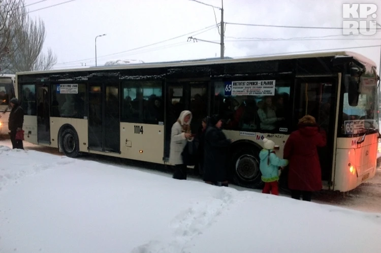 Куда исчезает общественный транспорт зимой?