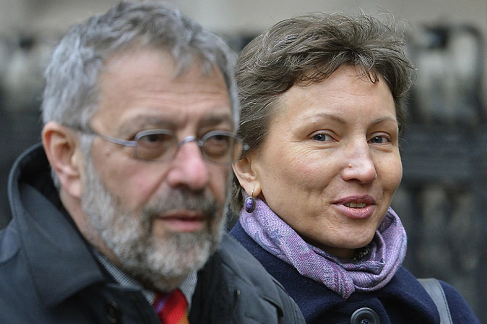 Alexander Goldfarb, Alexander Litvinenko's widow Marina Litvinenko.