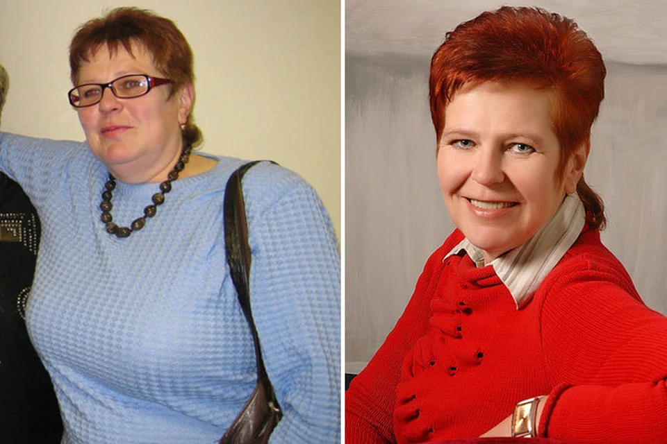 «Мне 52 года. За год я скинула 52 кг», - пишет Алла.