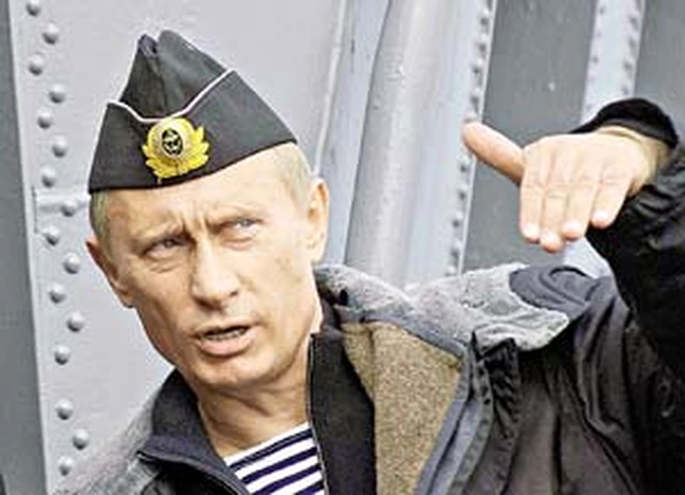 Путин В Пилотке Фото