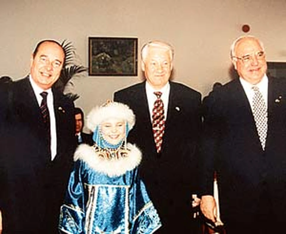 1998 год. Пелагея только что выступила перед президентами Франции, России и Германии.
