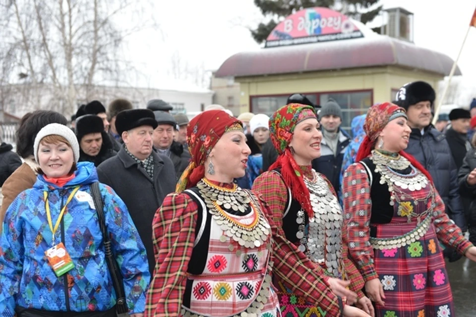 Олимпийский огонь прибыл в Ижевск.