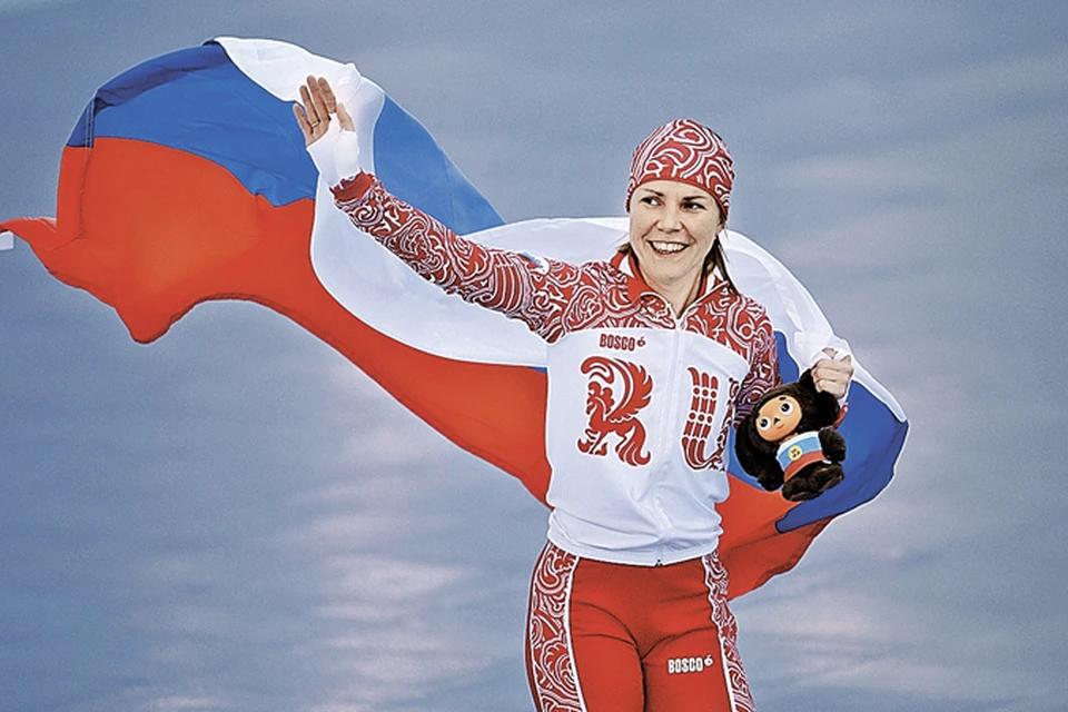 Конькобежка Ольга Граф завоевала бронзовую медаль на дистанции 3000 метров. Ну чем вам не олимпийская графиня!