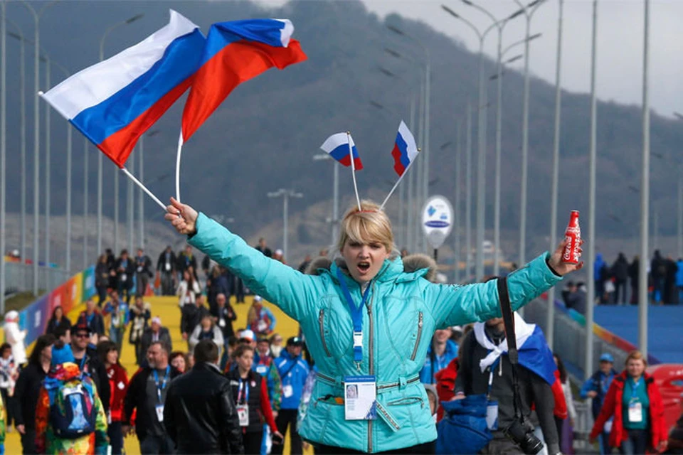 Как россияне поддерживают олимпийцев