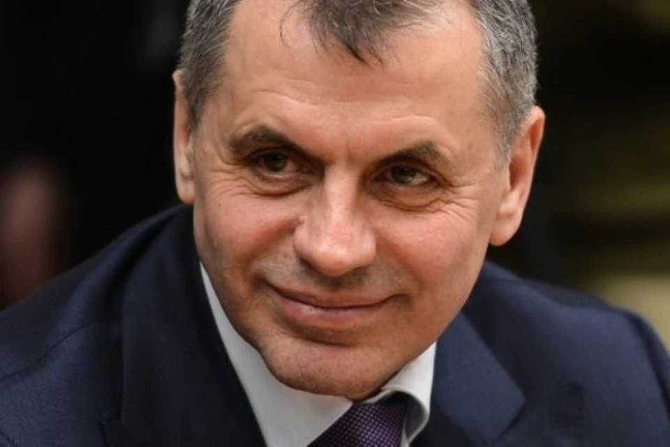 Глава крымского Верховного совета Владимир Константинов