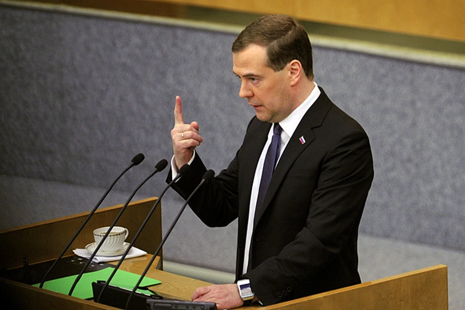 Во вторник в Госдуме Дмитрий Медведев выступил с ежегодным отчетом о работе правительства