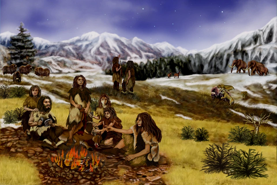Неандертальцы часто вступали в родственные связи с представителями рода хомо сапиенс.