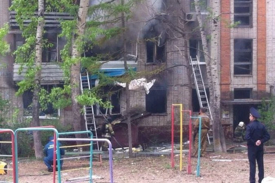 Взрыв в доме на Даниловского