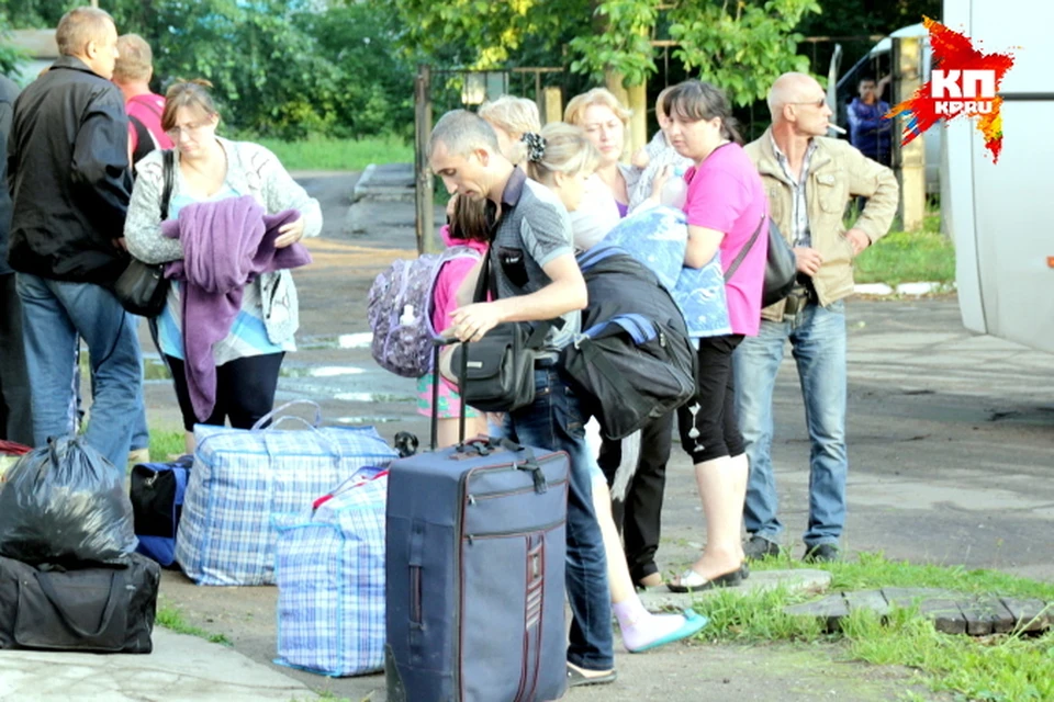 В Россию прибывают тысячи беженцев с Украины