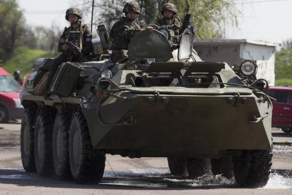 Армия Украины сжимает кольцо вокруг Славянска.