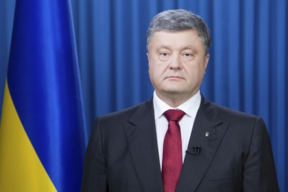 Петр Порошенко выступил с обращением к украинскому народу