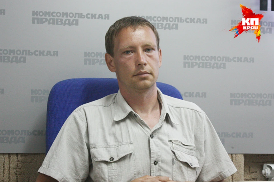 Александр в редакции "Комсомольской правды" в Саратове