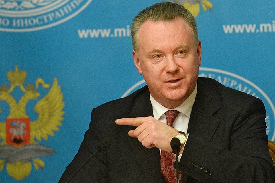 Официальный представитель министерства иностранных дел Российской Федерации Александр Лукашевич