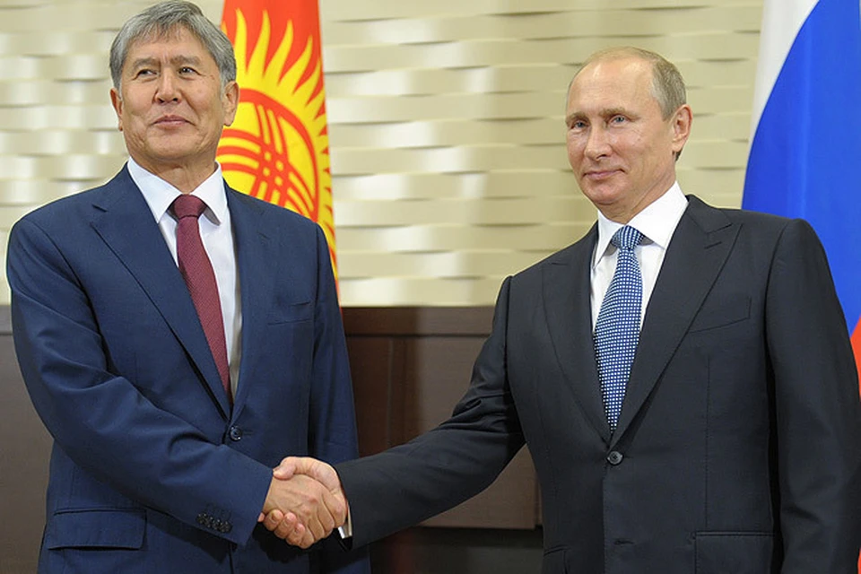 Путин и Атамбаев договорились, что все будет хорошо