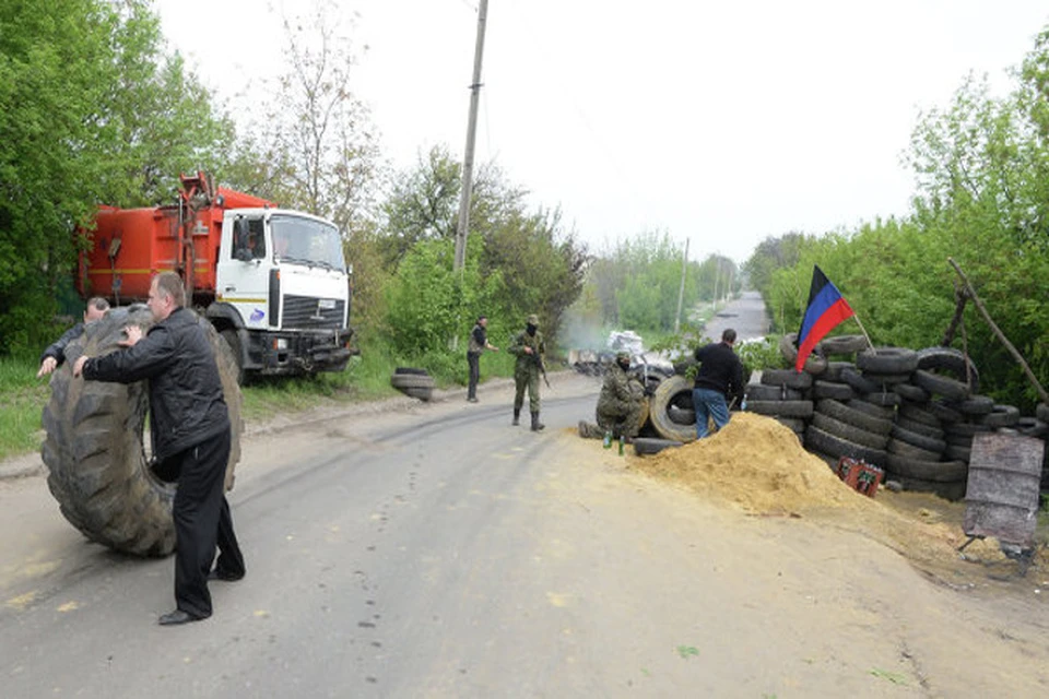 Ополченцы Донецкой народной республики борются за выход к Азовскому морю