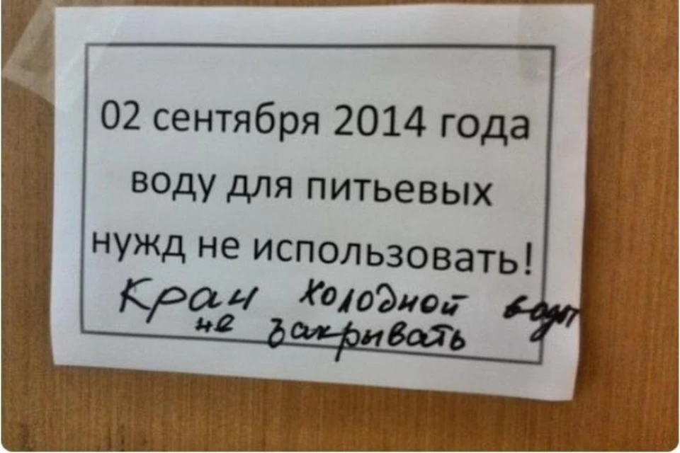 Такие объявления появились сегодня с утра в подъездах микрорайона Граевка. Фото: vk.com.
