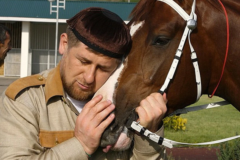 Рамзан Кадыров известен своей любовью к лошадям.  Фото: Instagram