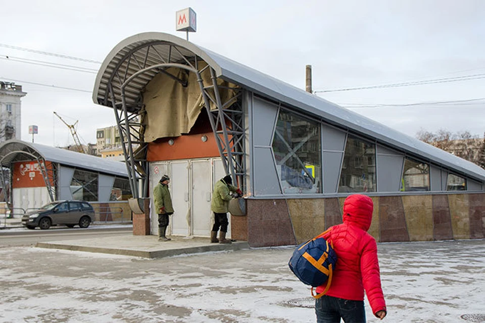 Станция самарского метро "Алабинская" откроется только в 2015 году.