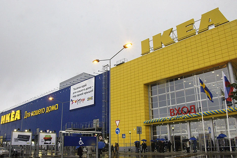 "Икея" приостанавливает продажи мебели из-за колебания курса рубля