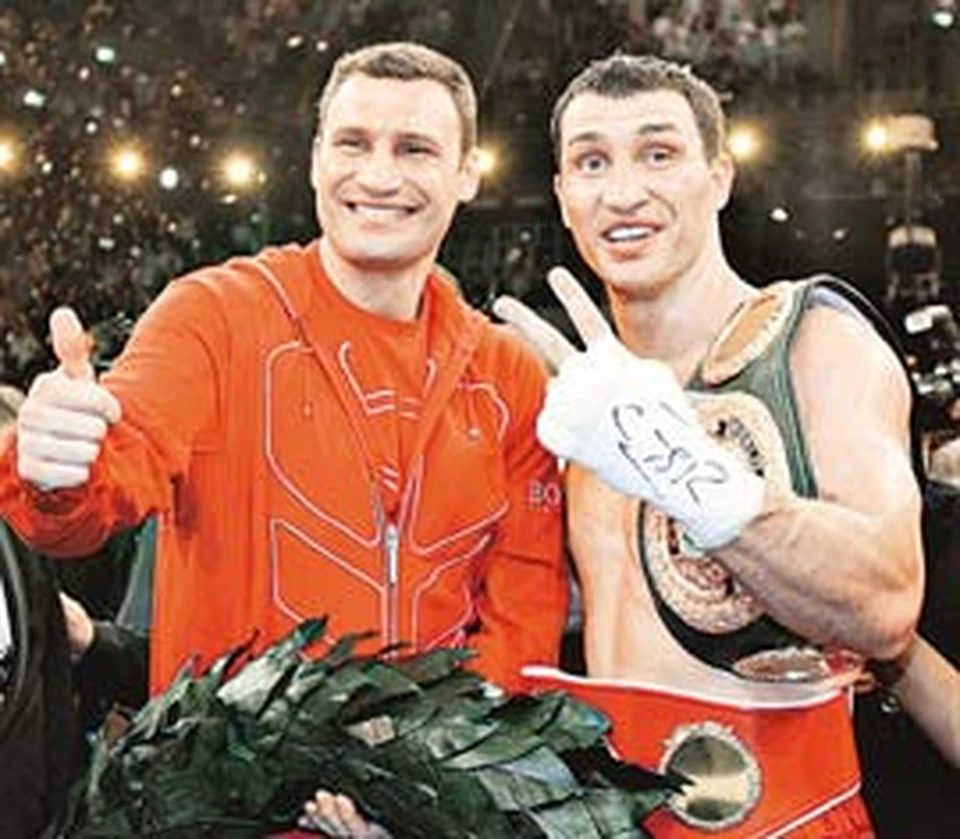 Виталий (слева) и Владимир  намерены по-братски поделить чемпионские титулы.