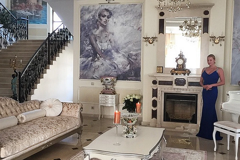Анастасия Волочкова похвасталась роскошным домом (фото)