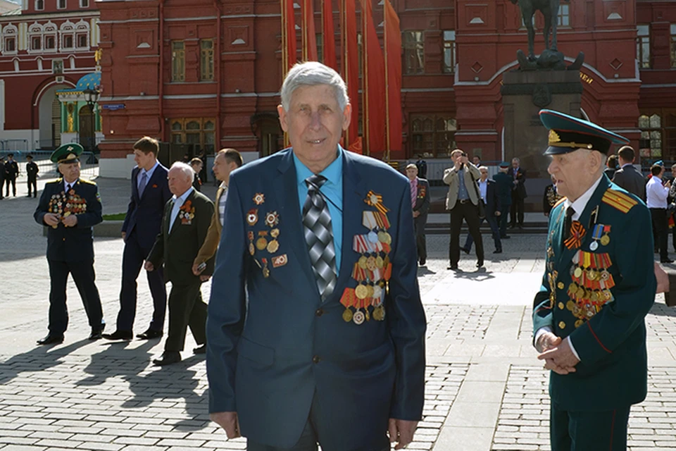 Георгий Абросимов рассказал о Параде к 70-летию Победы. Фото: из личного архива