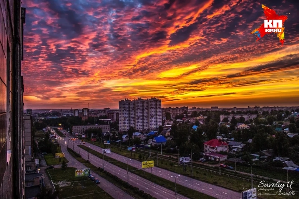 Ижевск в объективе: грозовое небо и сказочные облака. Фото: Савелий Ушков.