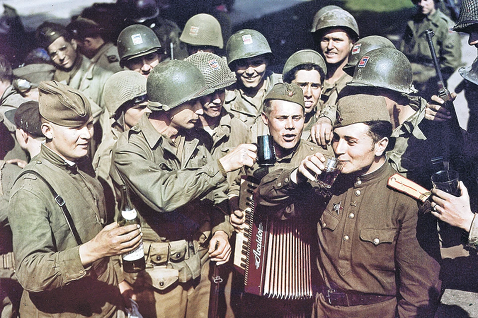 В 1945-м американцы знали, кого нужно благодарить за победу над фашизмом, и чествовали наших воинов как героев.