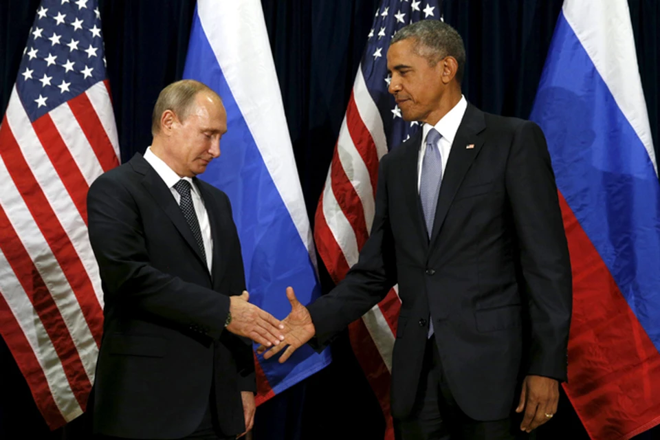 Путин и Обама проводят встречу в Нью-Йорке