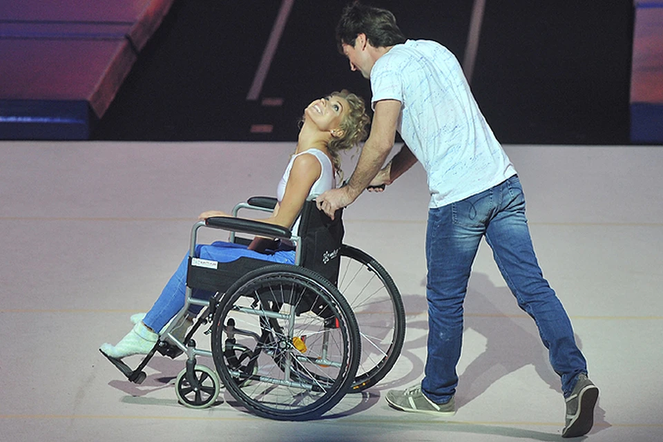 Кристина Асмус получила травму на гимнастическом шоу «Без страховки»