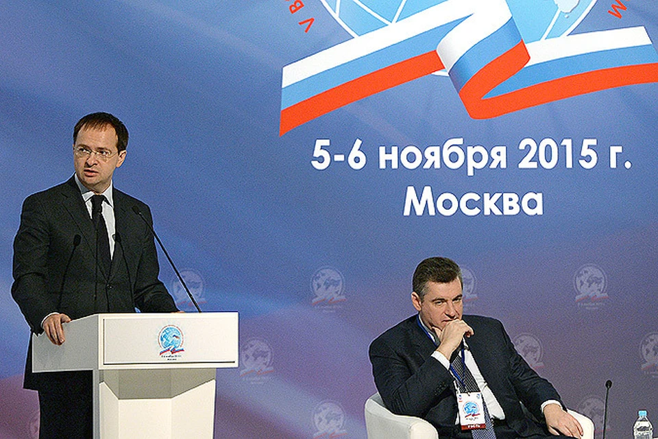 "Русский марш - это точно уж не националисты в Люблино," - высказался о национализме министр культуры Владимир Мединский.