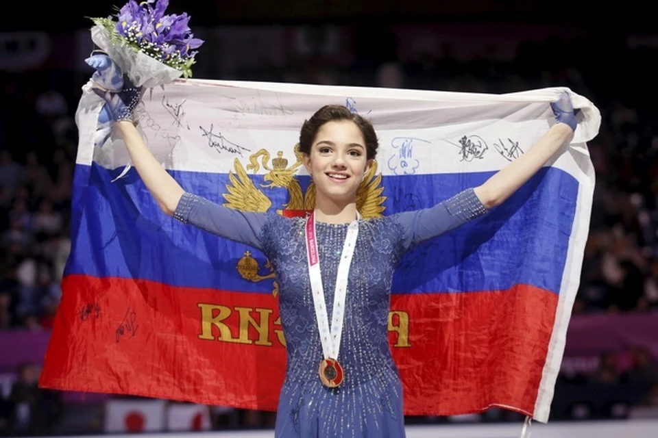 Евгения Медведева Чемпионат мира 2016