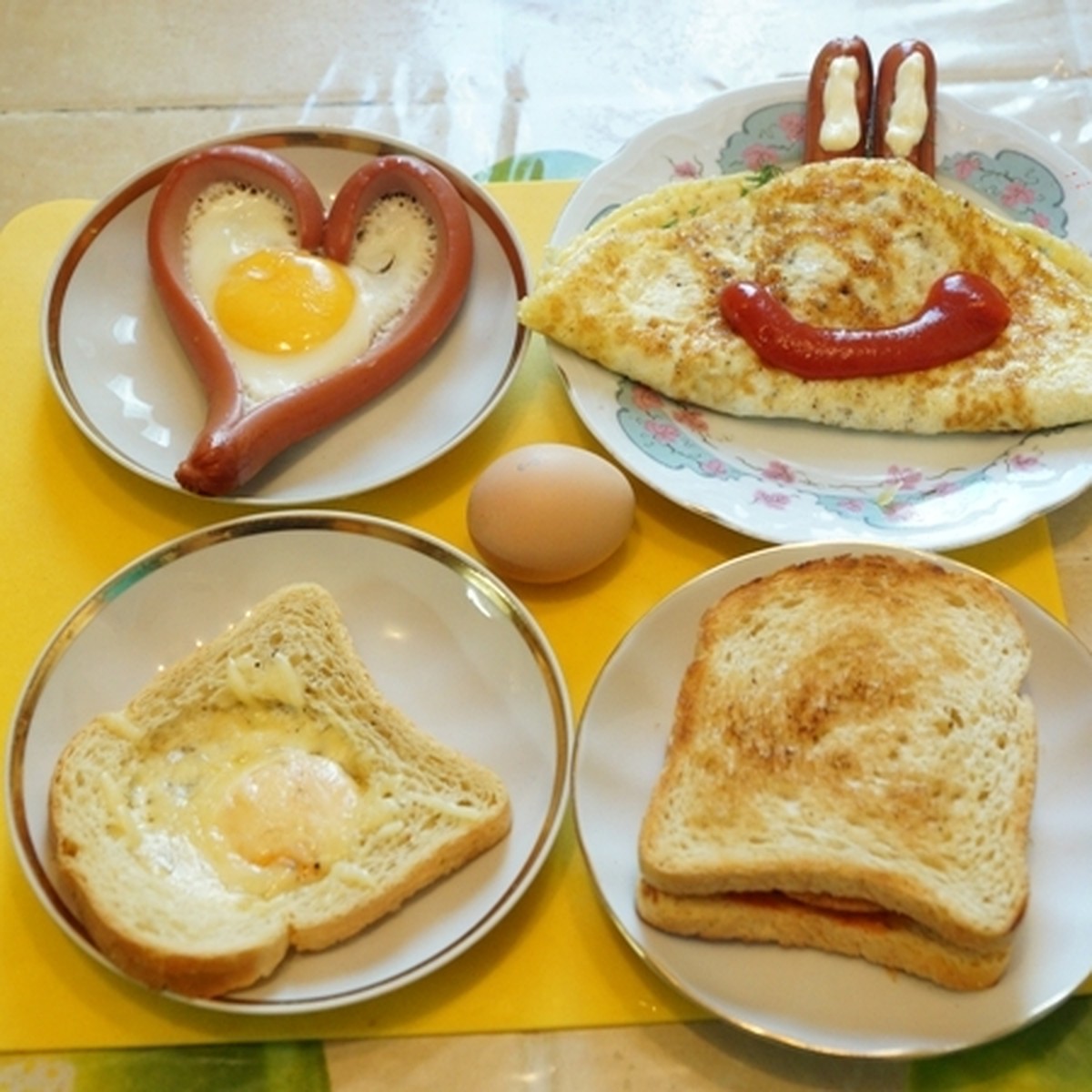 Завтрак из яиц