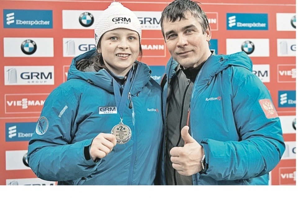 Виктория Демченко заняла второе место на той же трассе, где два года назад выиграл олимпийское «серебро» ее отец Альберт Демченко.