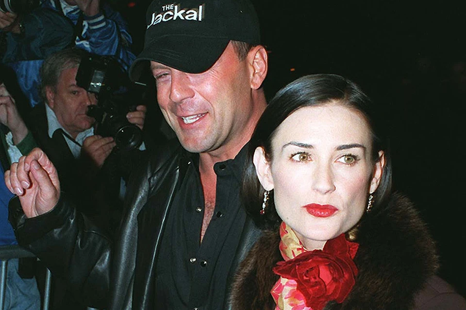 Актерская пара в 2000-м году.
