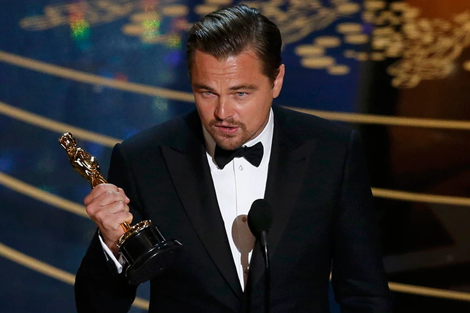 Голливудский актер Леонардо Ди Каприо получил свой заветный «Оскар»