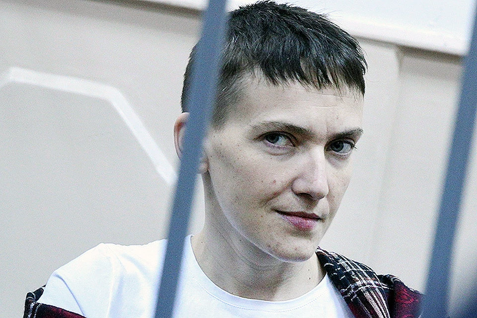 Надежда Савченко в помещении суда. Фото: Михаил Почуев/ТАСС