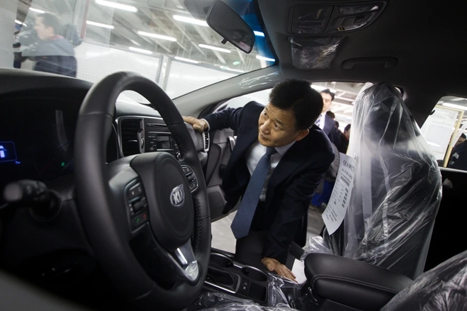 Президент KIA Motors Russia Йонг Гю Пак.