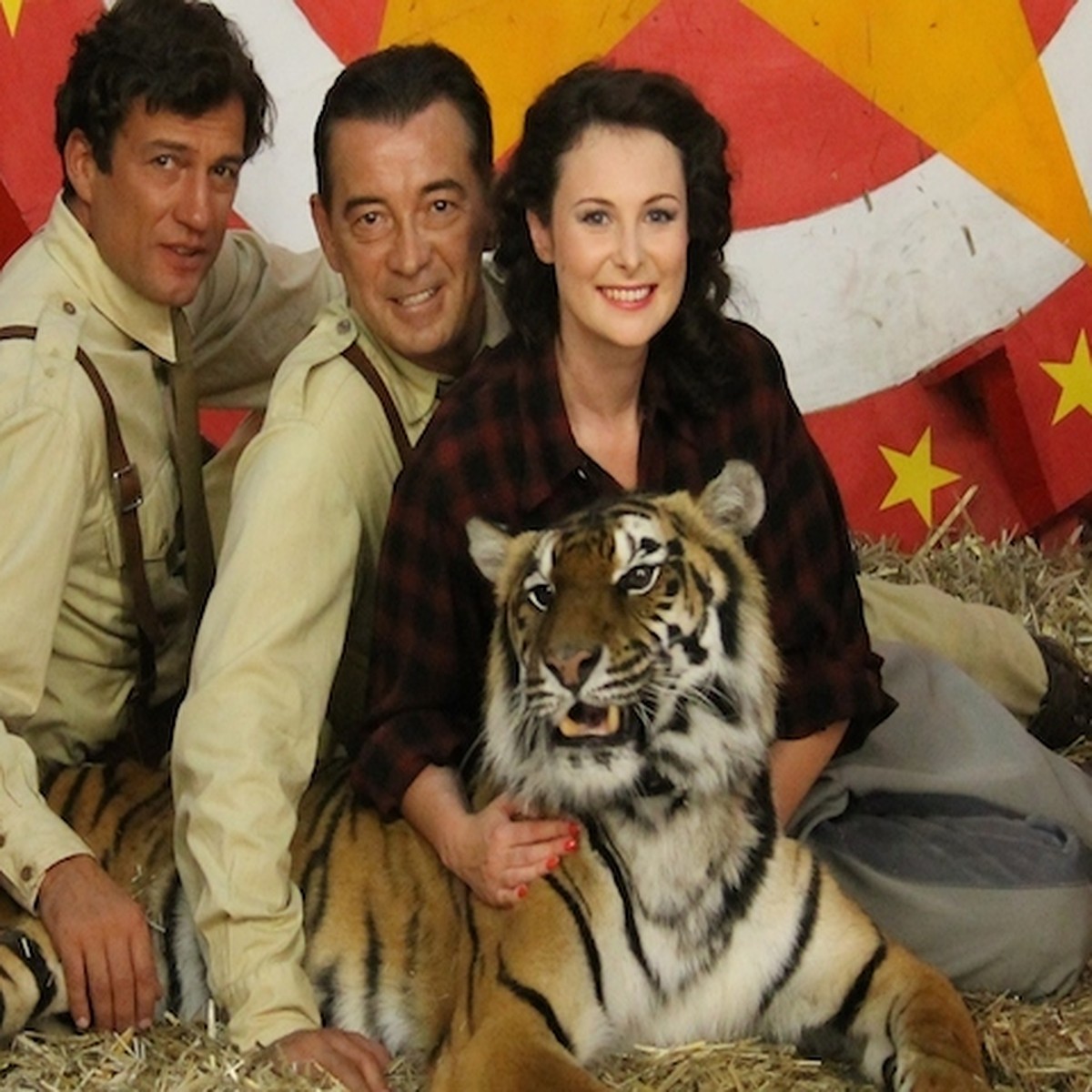 Ольга Погодина с тигром