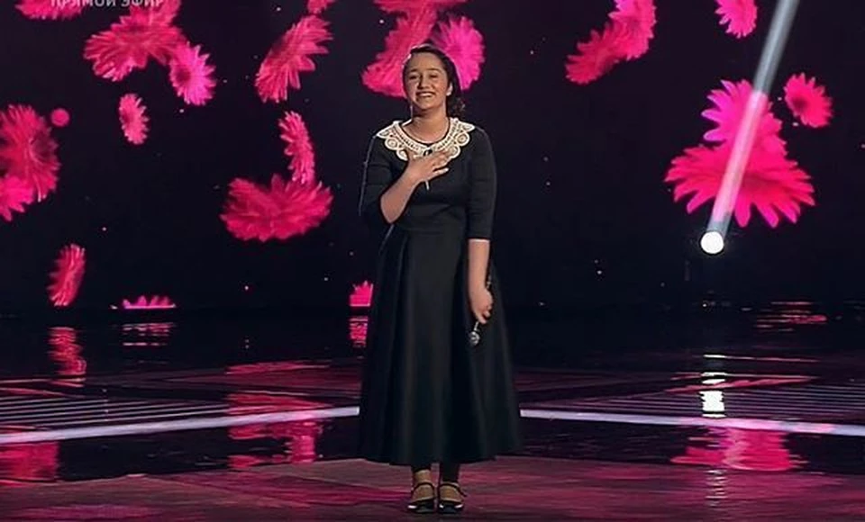Раяна Асланбекова из Чечни вышла в суперфинал шоу «Голос. Дети-3»